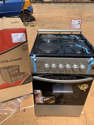 With Gas and Electric (2x2) Gas Cooker