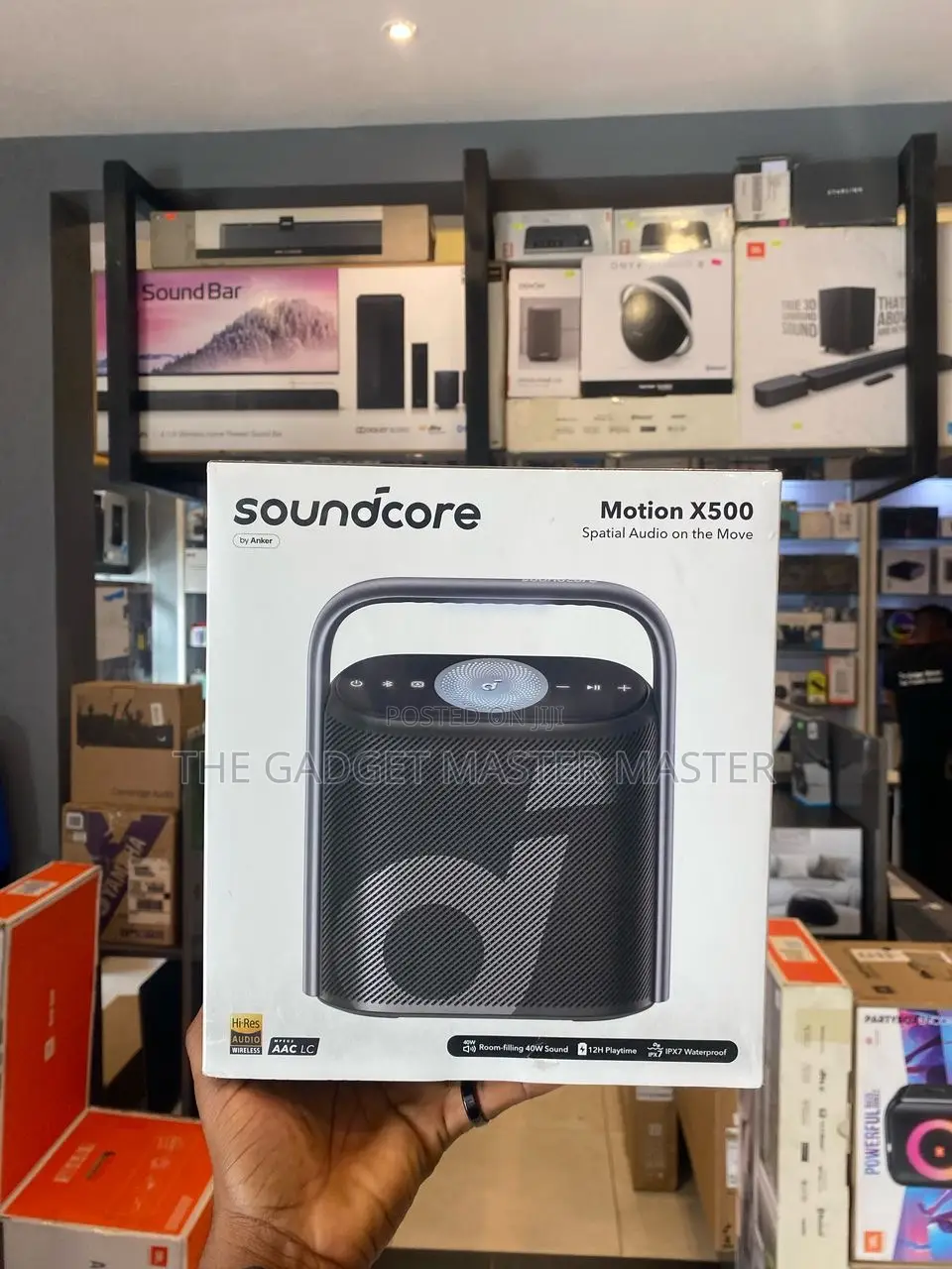 Motion X500 Surround Sound Bluetooth Speaker