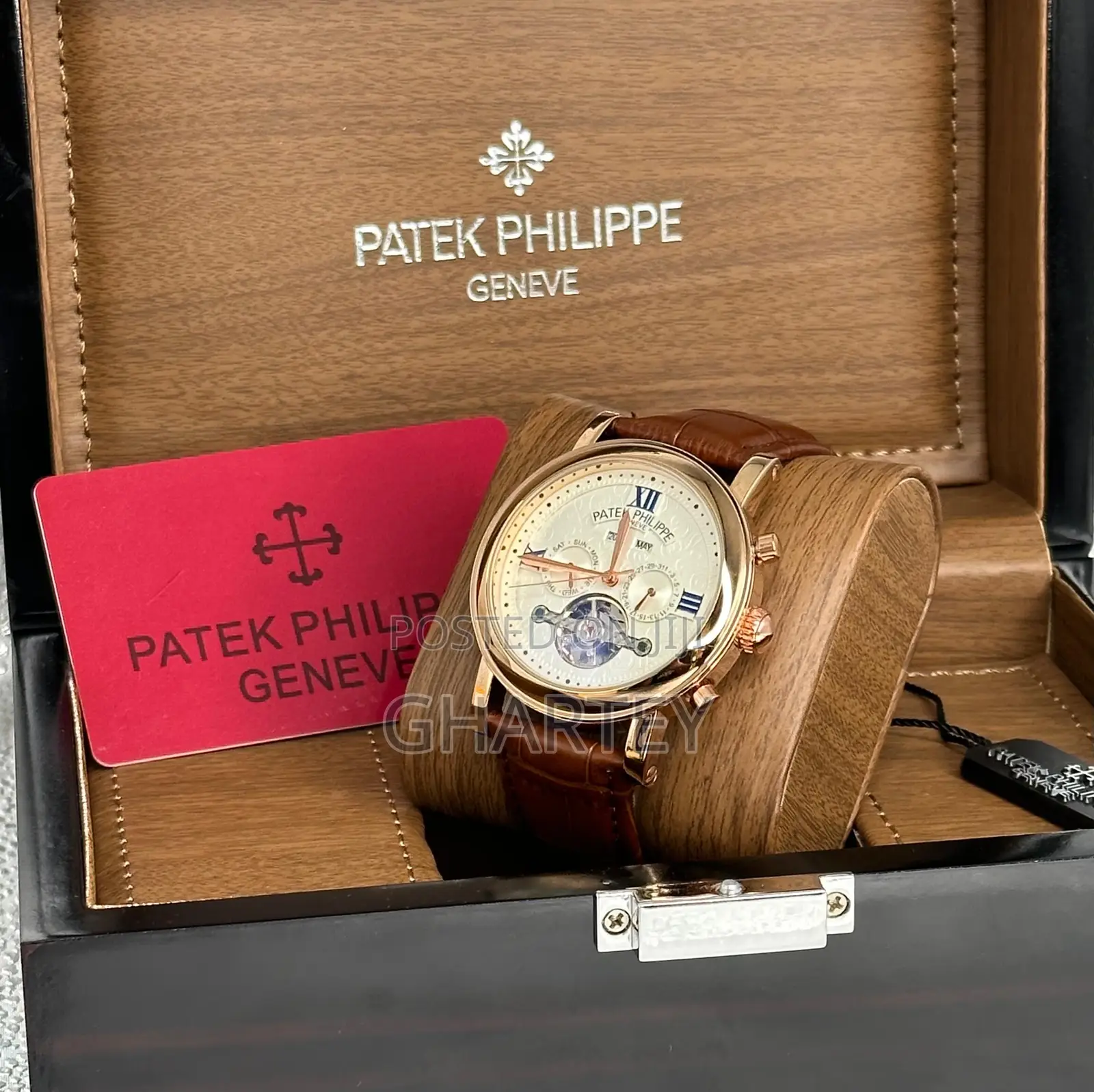 High Quality Business Luxury Men Leather Watch