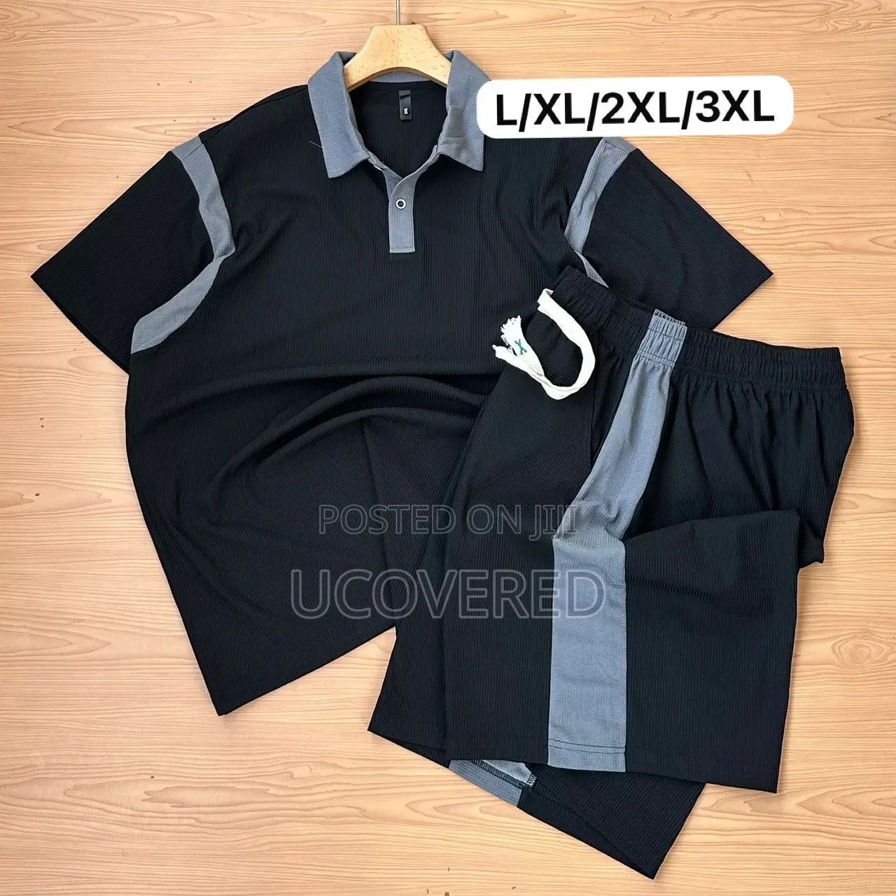 Heavy Fabric Top and Down Outfit