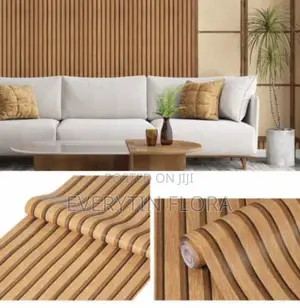 Striped Adhesive Wall Stickers (No Glue Needed)