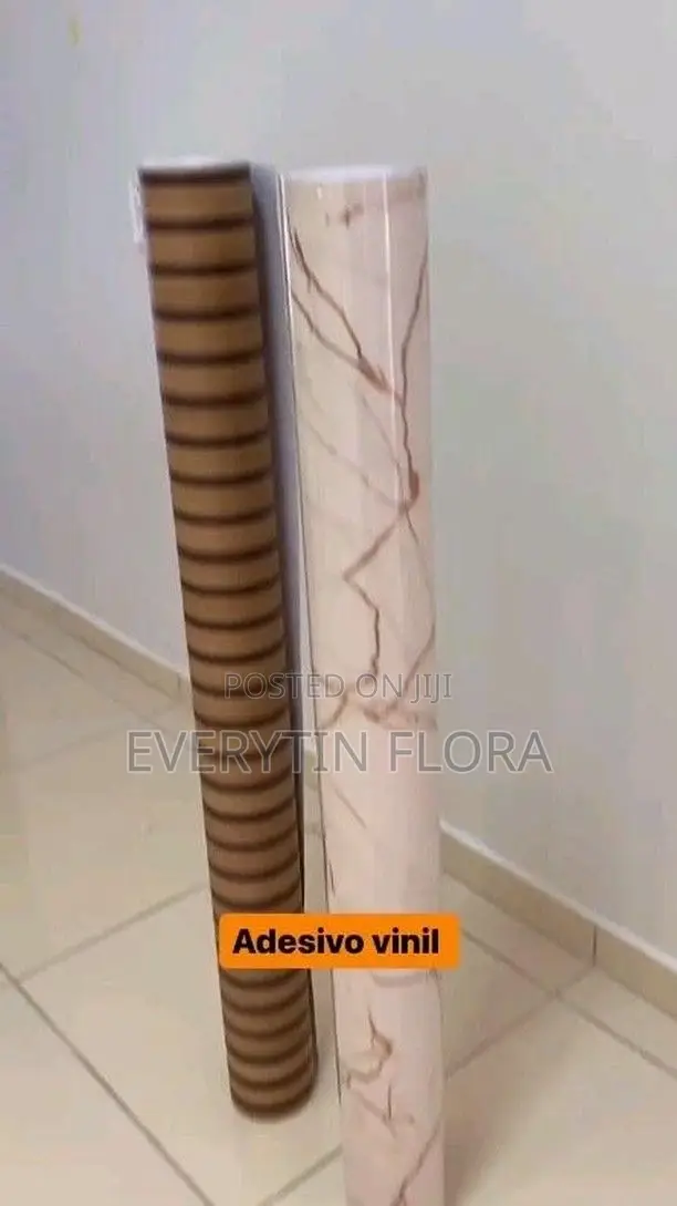 Striped Adhesive Wall Stickers (No Glue Needed)