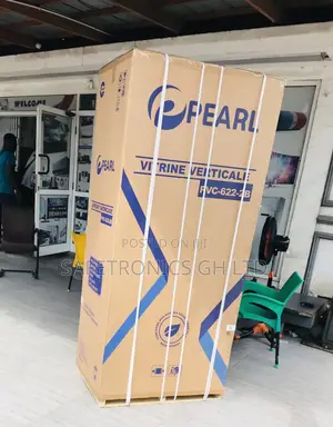 Grab Quality Pearl Glass Display Doubledoor PVC-622 Fridge