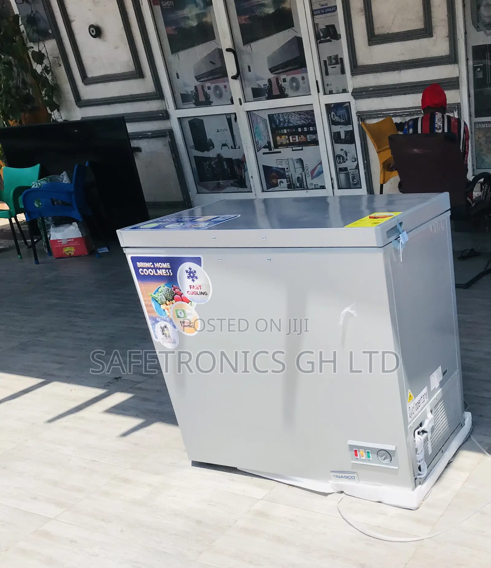 Shop Nas-250 Defrost 200 Liters Singledoor Grey Freezer