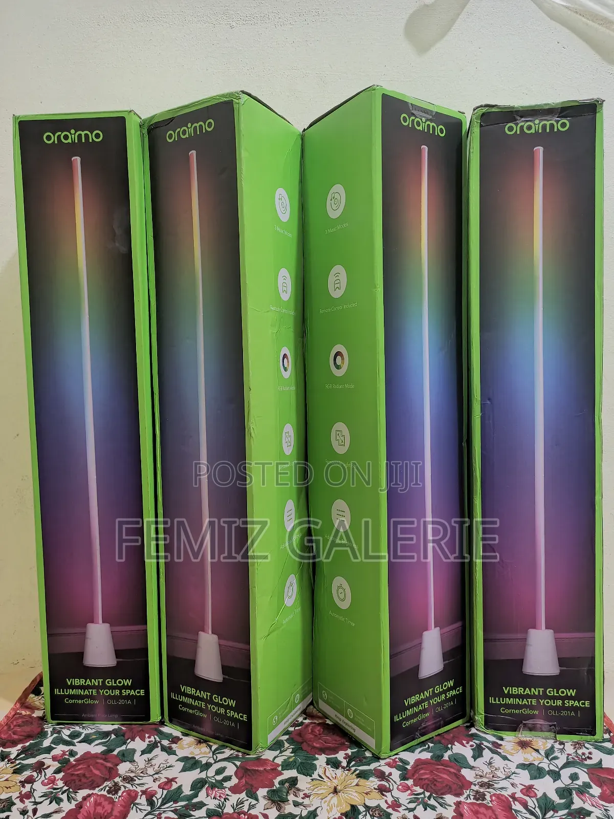 Oraimo Cornerglow Ambient Floor Lamp