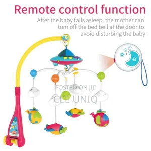 Baby Cot Mobile With Projector and Music