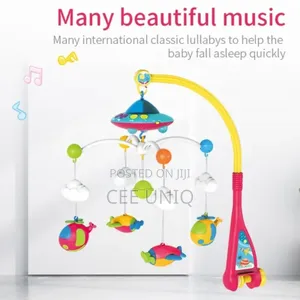 Baby Cot Mobile With Projector and Music