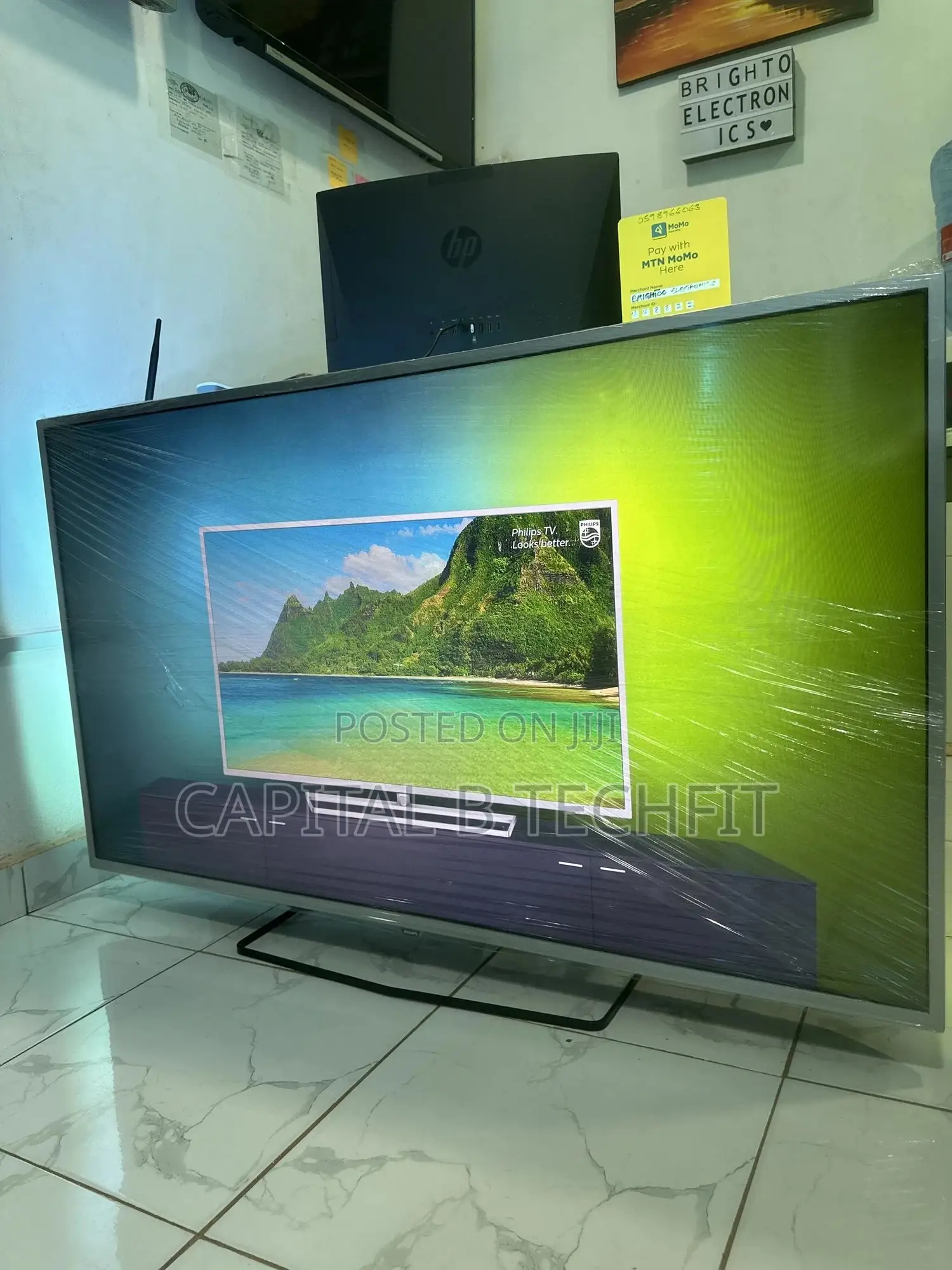 55inches Digital Satellite Android Uhd Led Smart Phillip