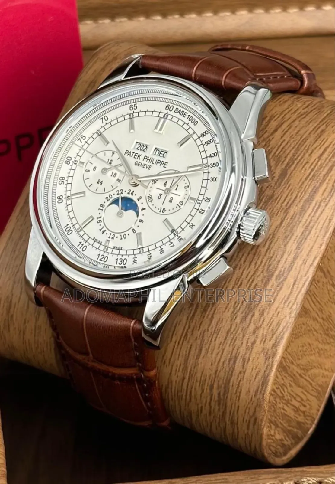 Authentic Patek Philippe Leather Watch