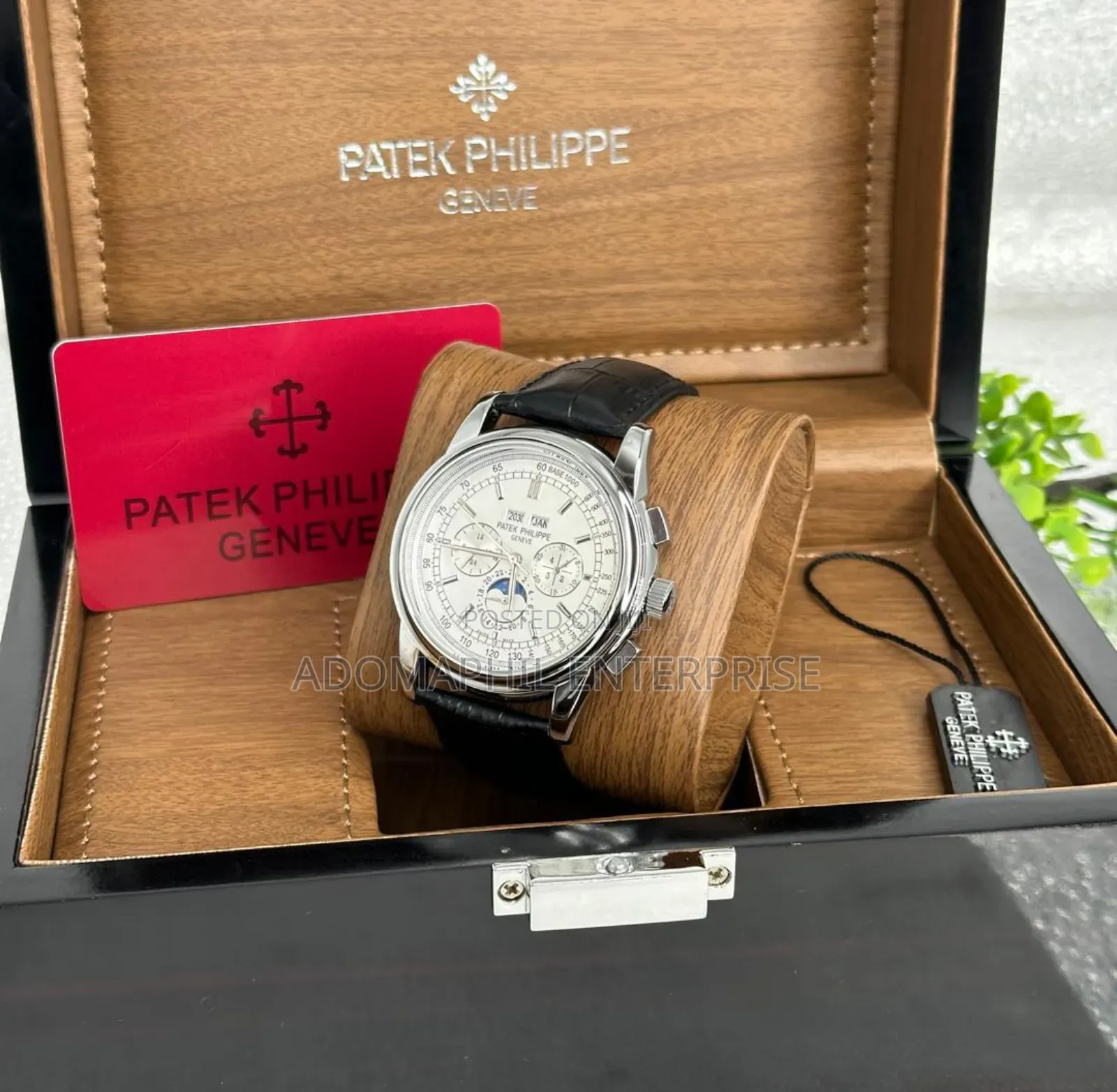 Authentic Patek Philippe Leather Watch