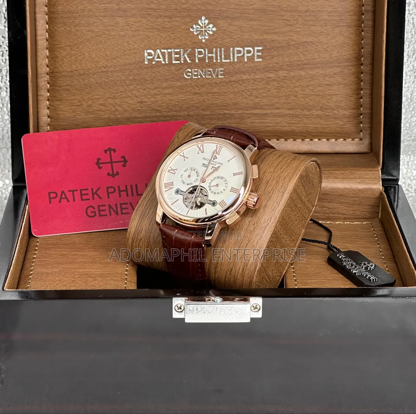 Authentic Patek Philippe Leather Watch