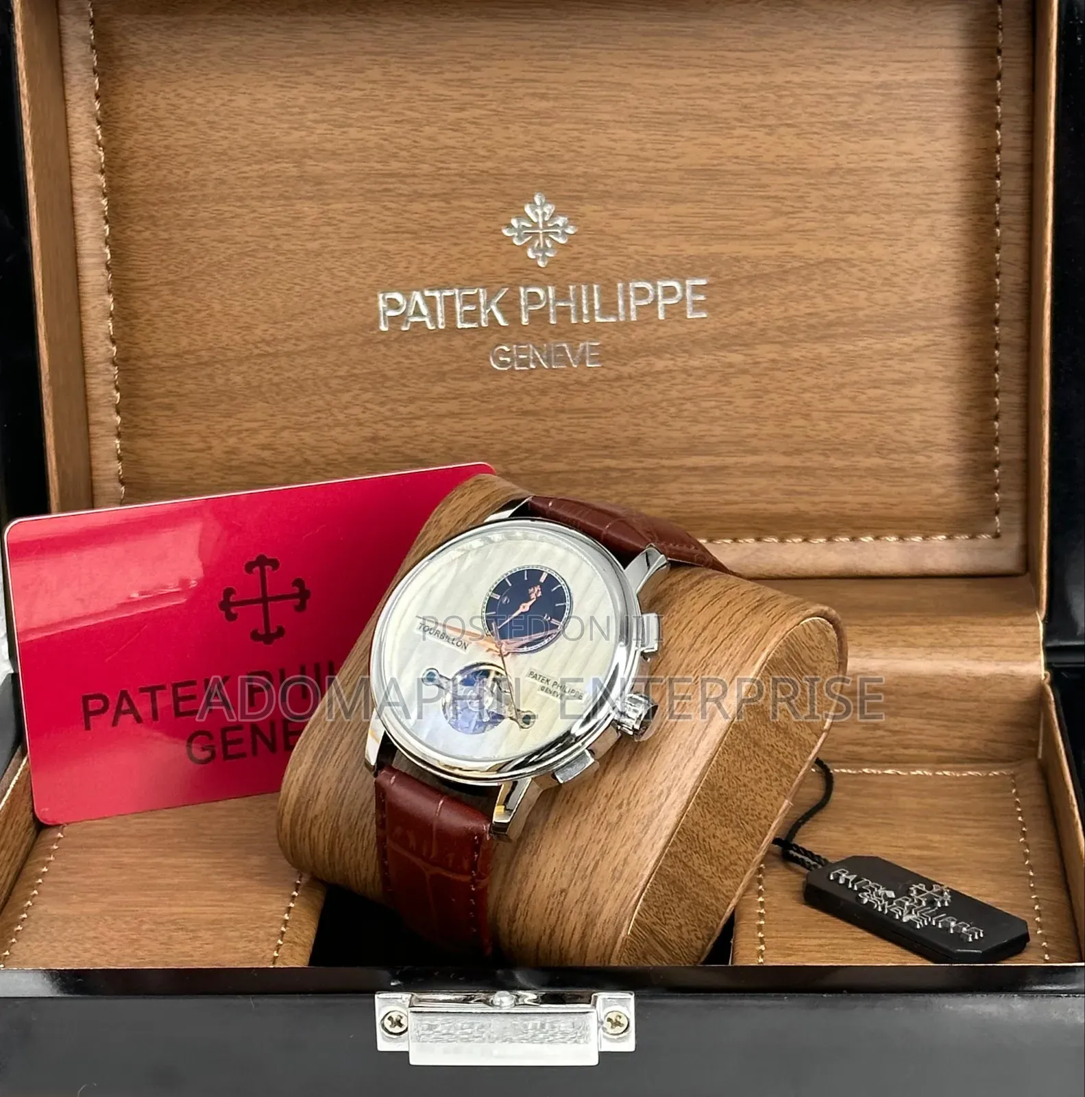 Authentic Patek Philippe Leather Watch