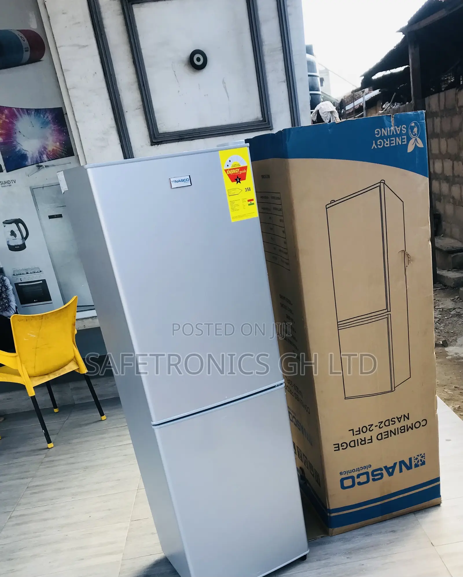 Classic Fast 158l Nas-20fl Doubledoor Grey Bottom Freezer