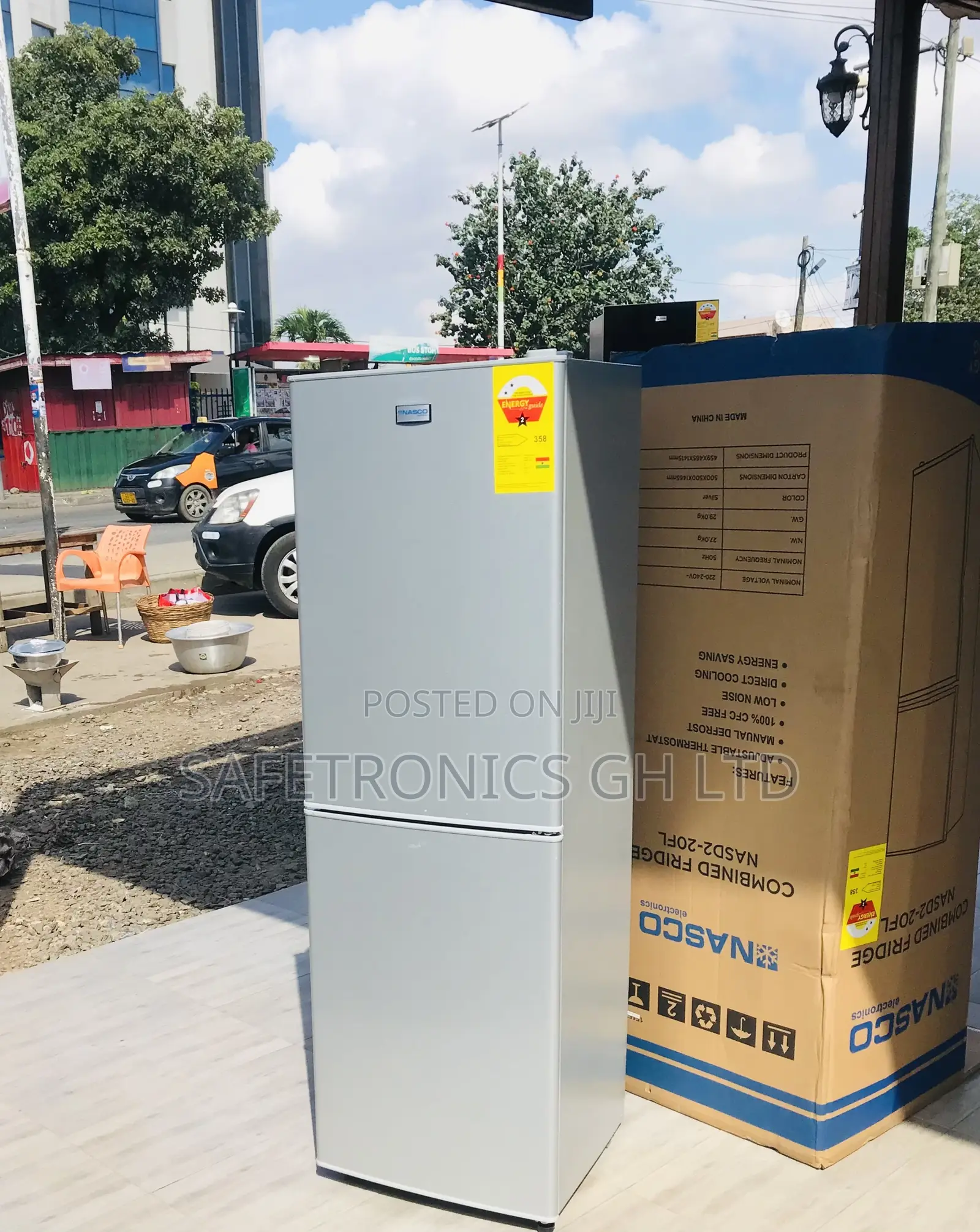 Correct New 158l Doubledoor Nas-20fl Bottom Freezer