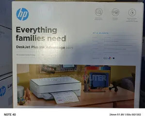 Hp Deskjet Plus Ink Advantage 6075 Color Printer