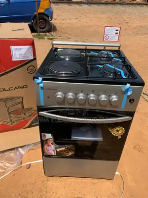 Extorting Volcano 2 Electric 2gas 4 Burner Gas Cooker