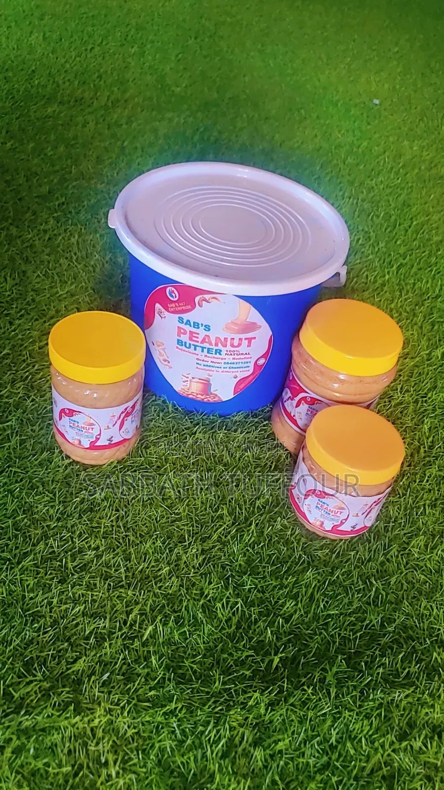 Natural Peanut Butter (Groundnut Paste)