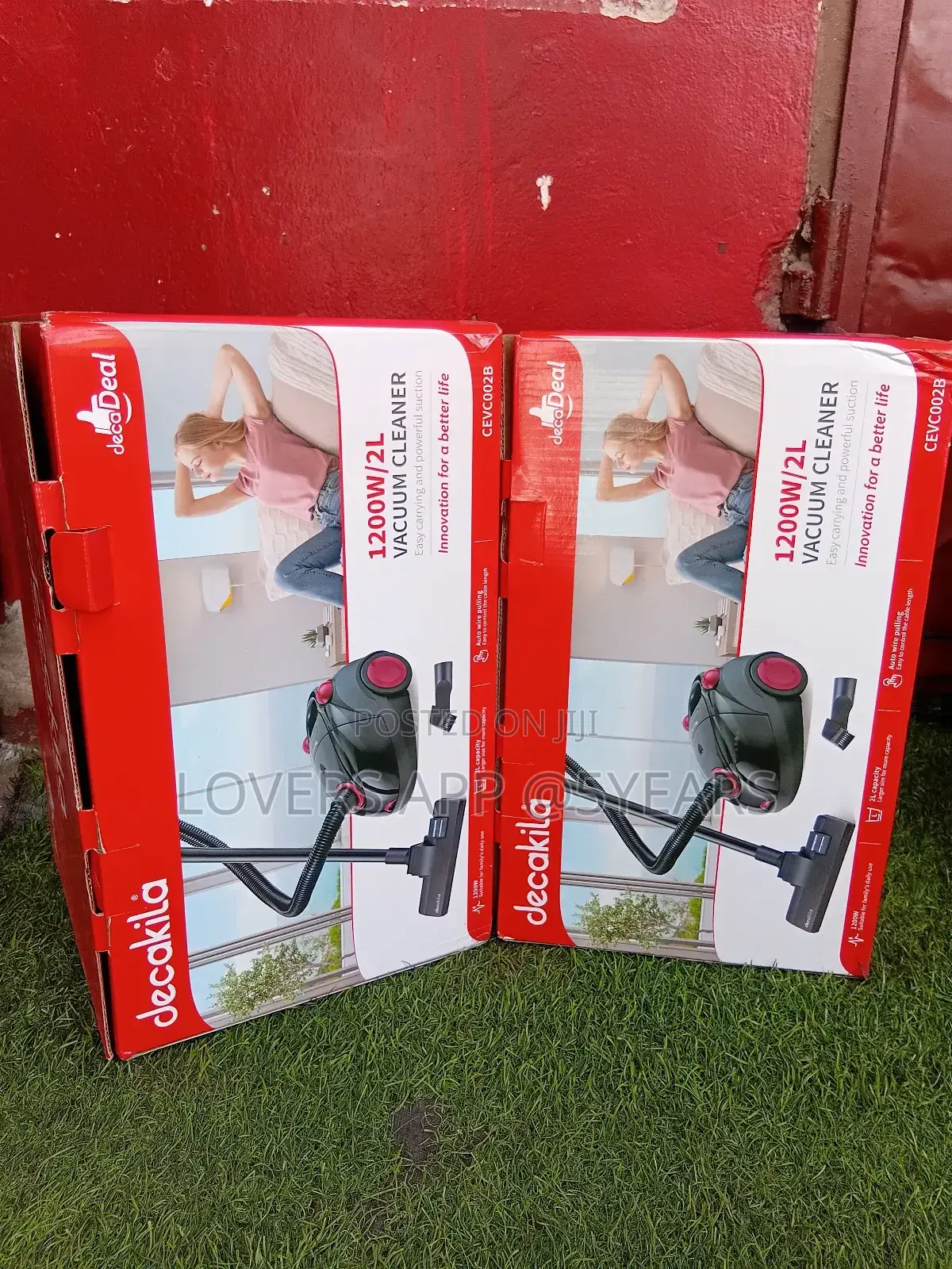 Decakila 1200w/2l Big Happiness Vacuum Decakila Cleaner