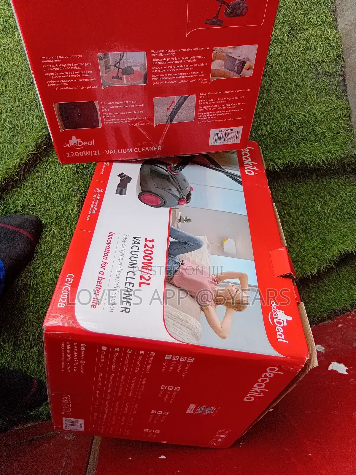 Grow in Neatness Decakila 1200w/2l Vacuum Decakila Cleaner