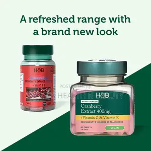Holland Barrett High Strength Cranberry Extract 400mg 60s