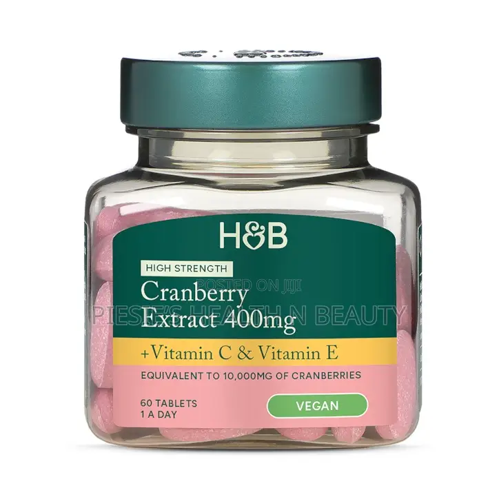 Holland Barrett High Strength Cranberry Extract 400mg 60s