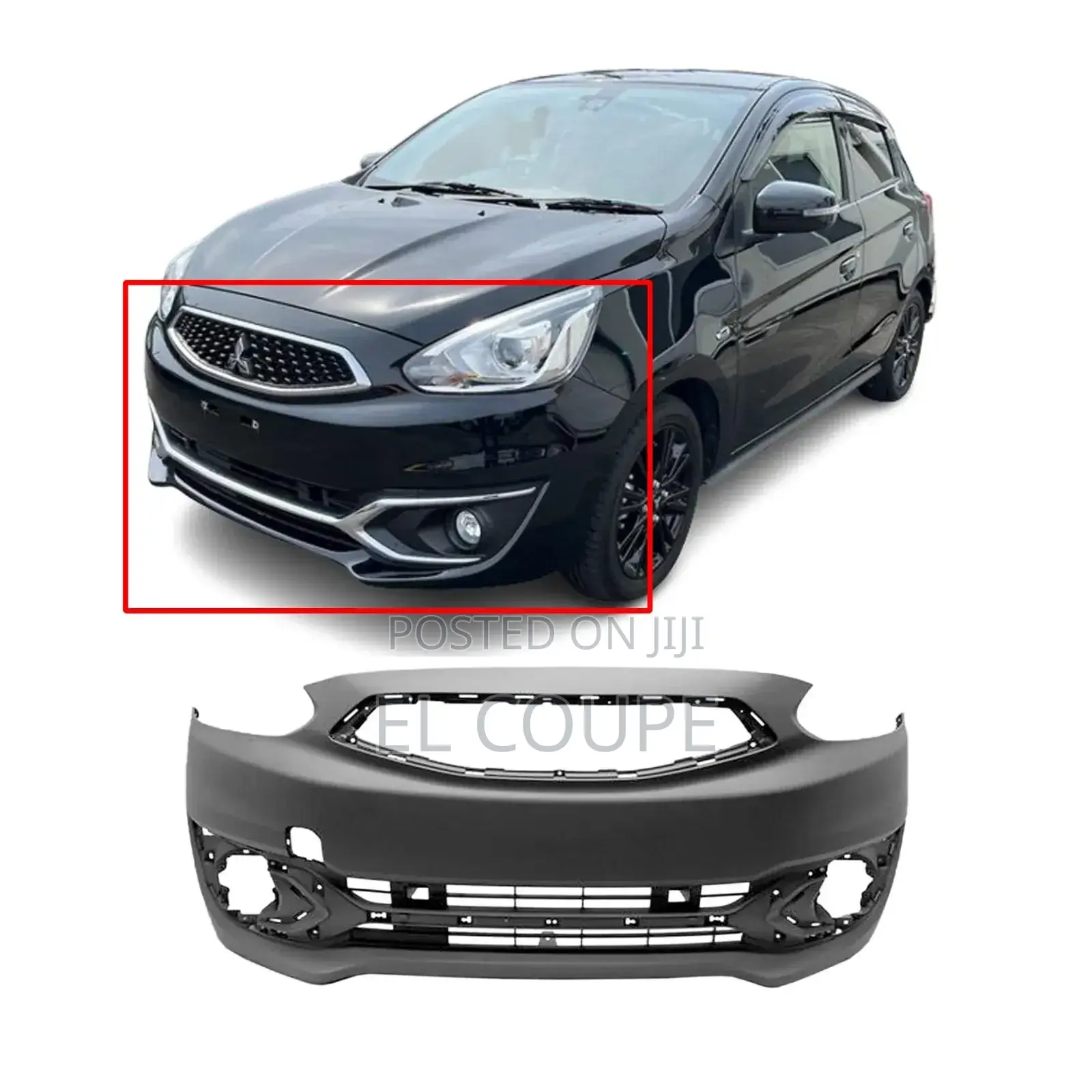Bumper for Mitsubishi Mirage 2017-19