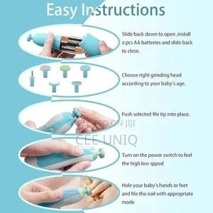 Electric Nail Trimmer for Babies, Toddler's and Adult