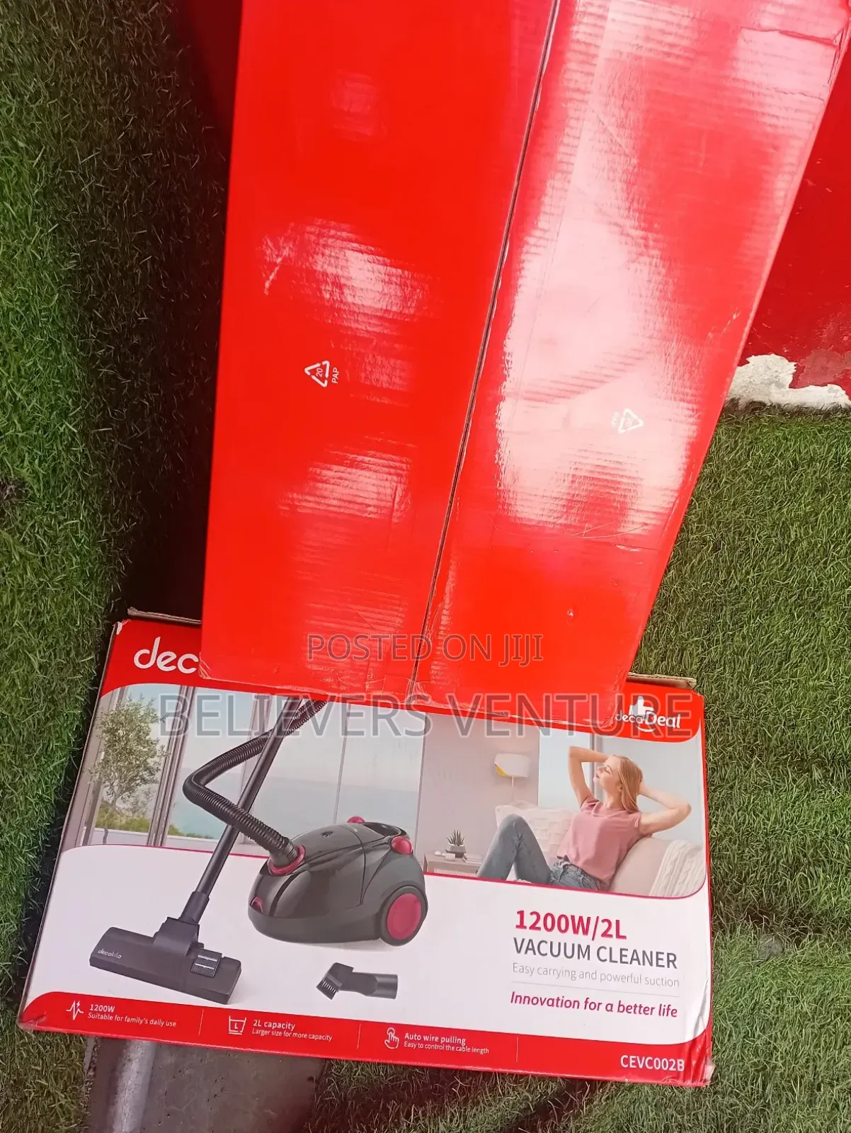 Assured Decakila 1200w/2l Vacuum Cleaner 1200w Cleaner