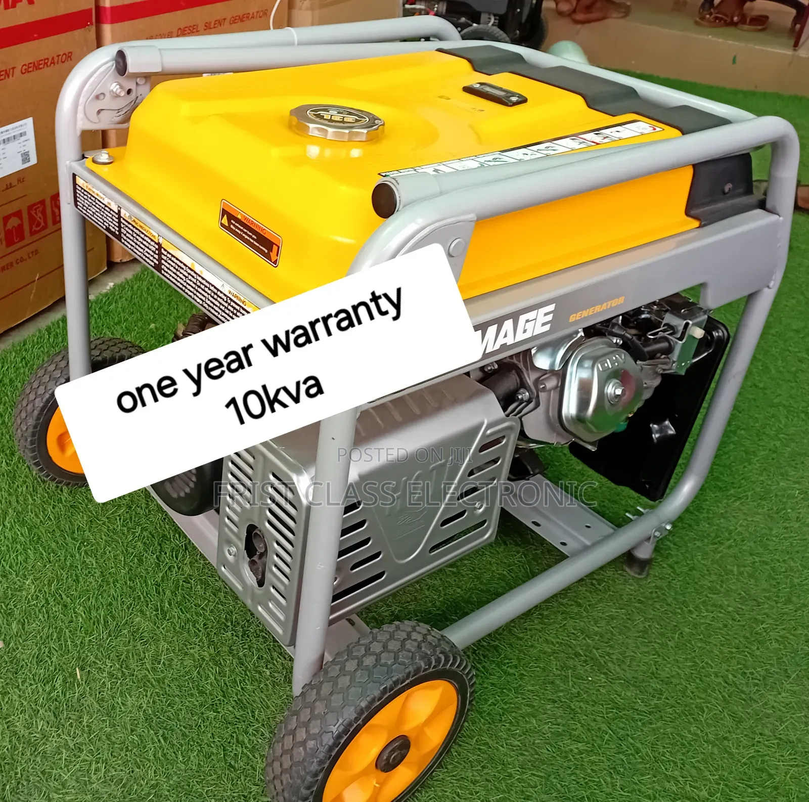 High Capacity Flow 10kva Petrol Generator