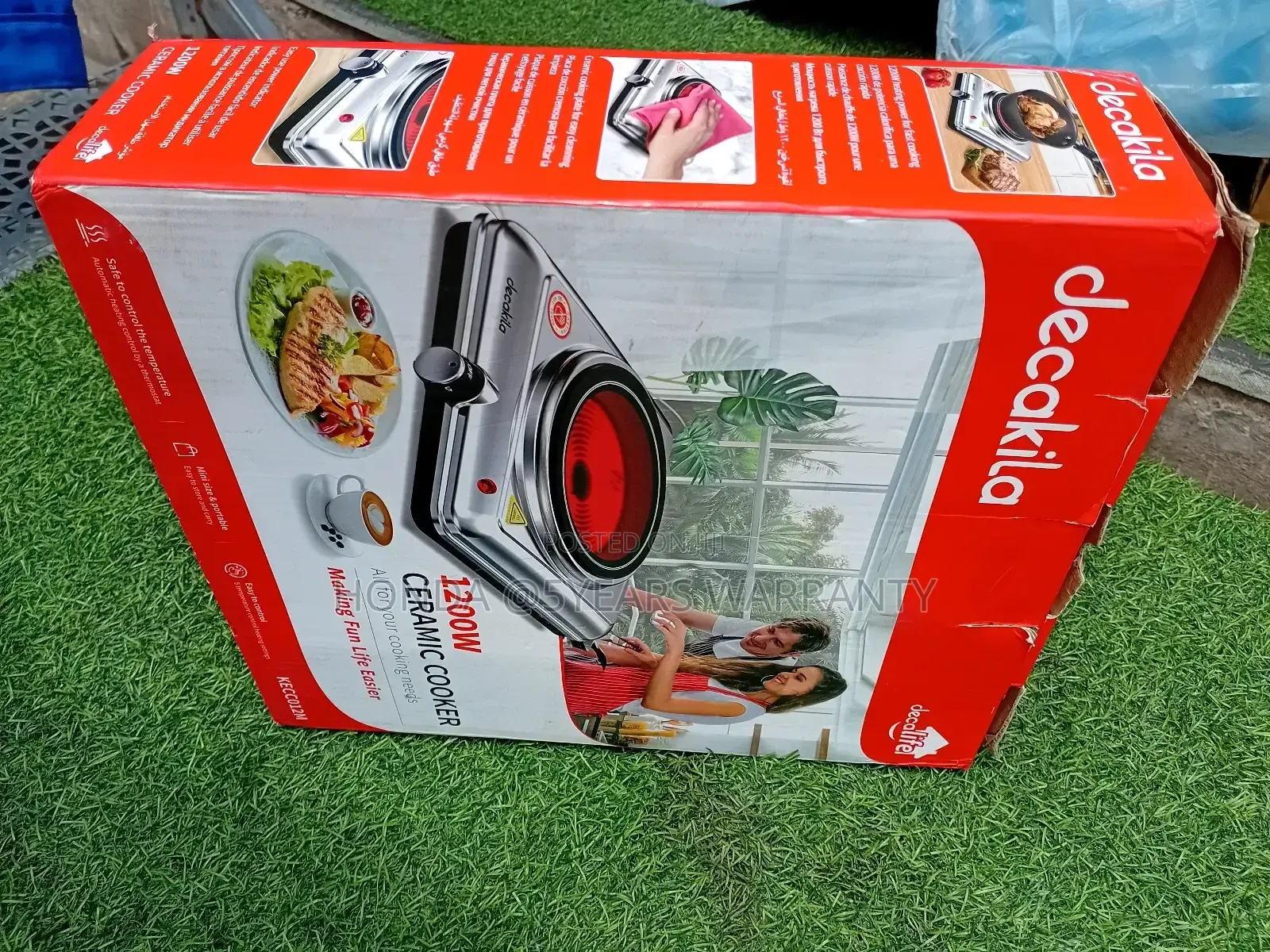 Quality Kecc012m Decakila Ceramic Cooking System