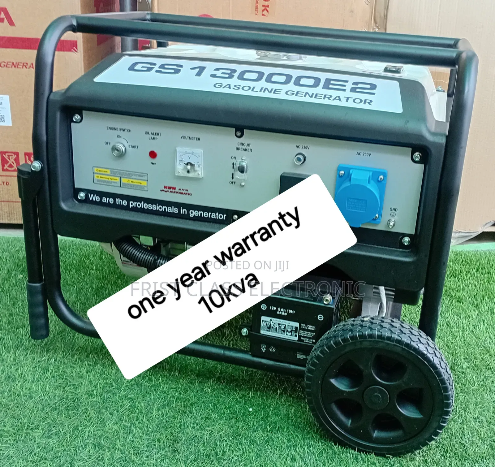Uk Made 10kva Petrol Generator for Home Use