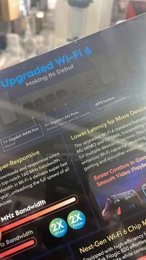 Gigabit Wifi 6 Router