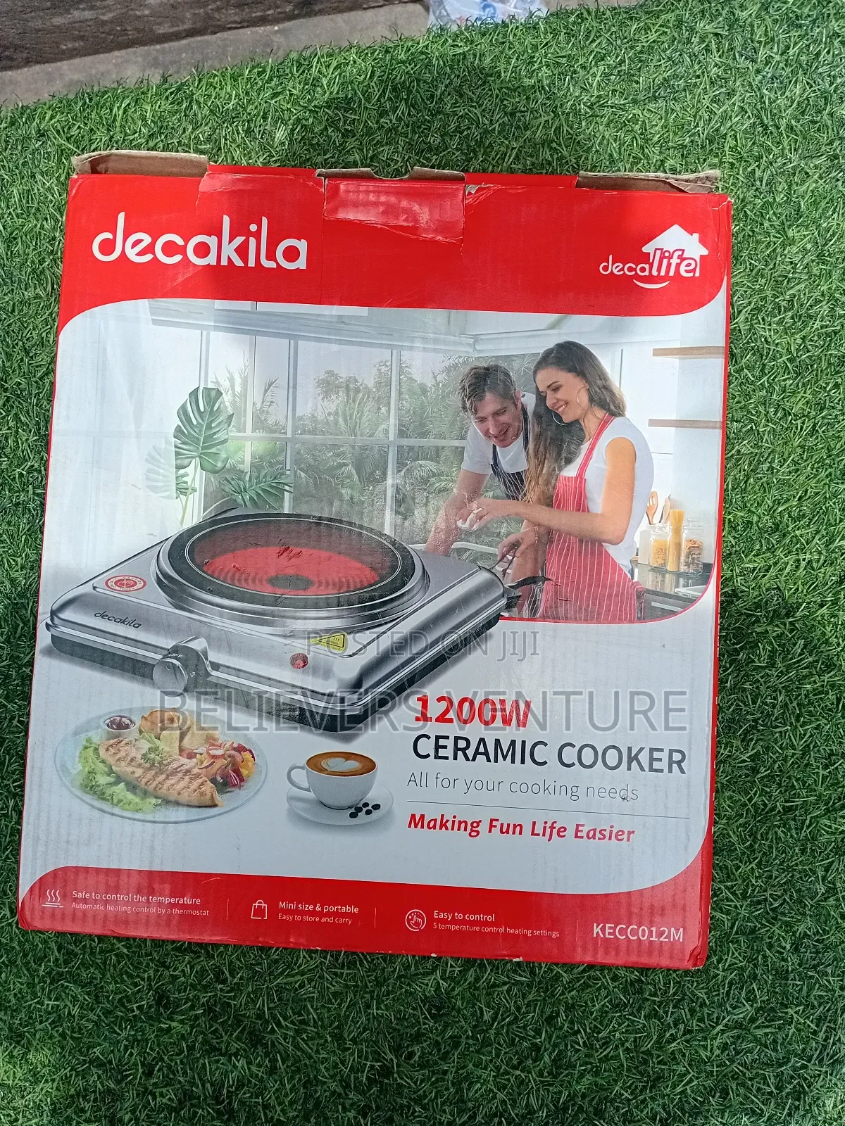 Decakila Ceramic Cooker Decakila 1200w Ceramic Cooker