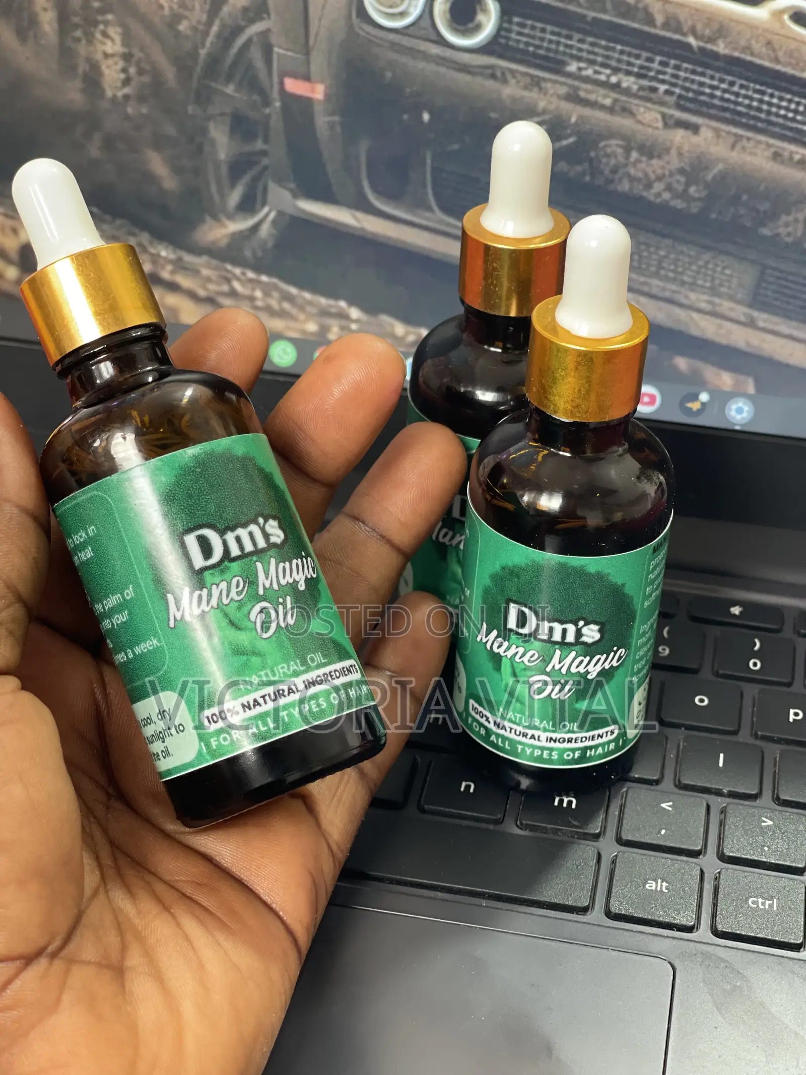 Dm,S Mane Magic Hair Oil