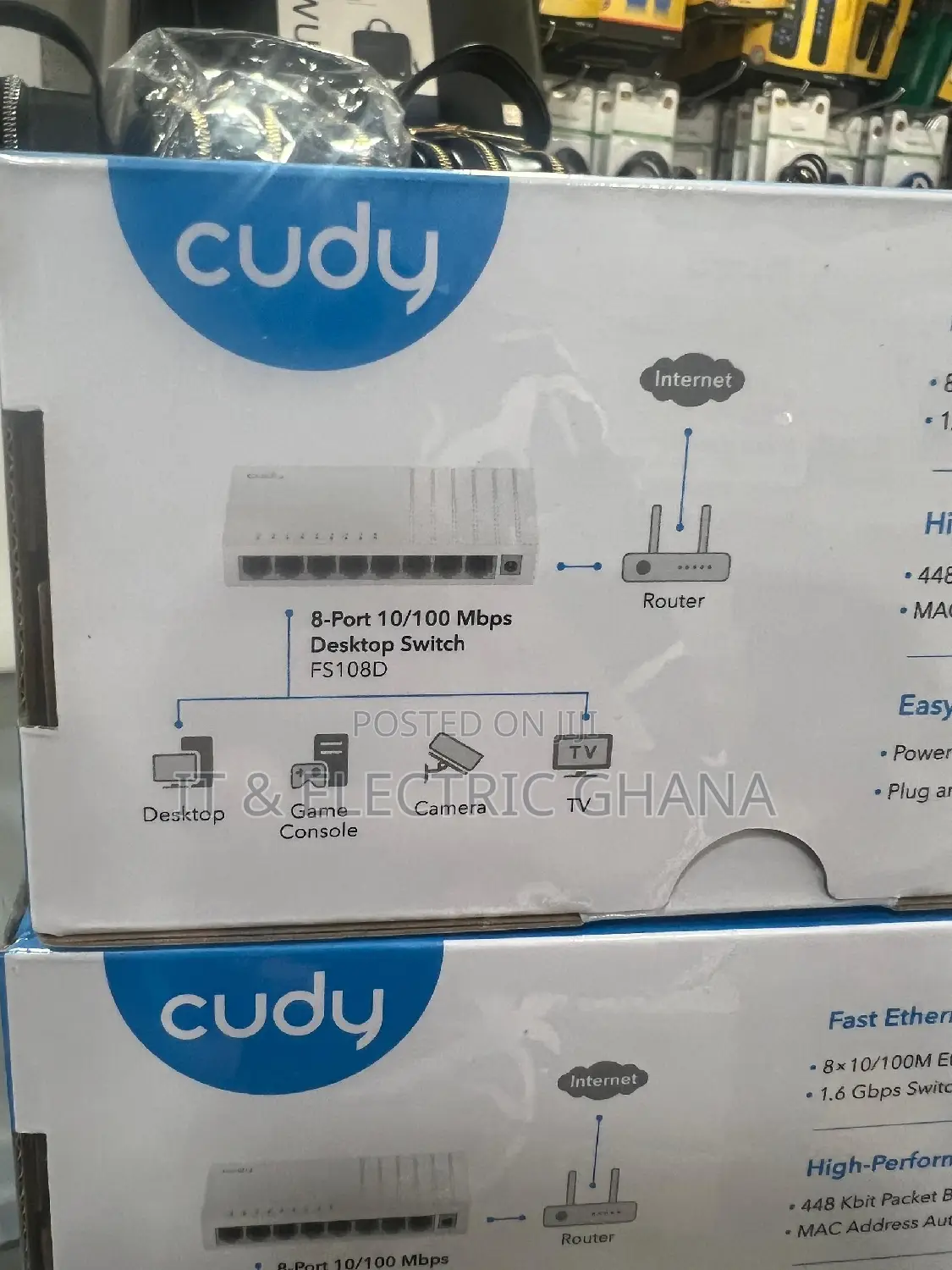 8 Port Network Switch