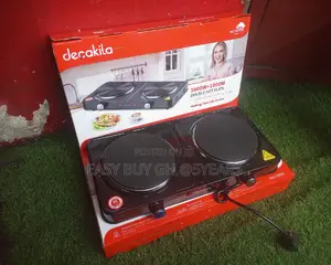 Classic Hot Plate Double Burner Easy To Use Decakila Burner