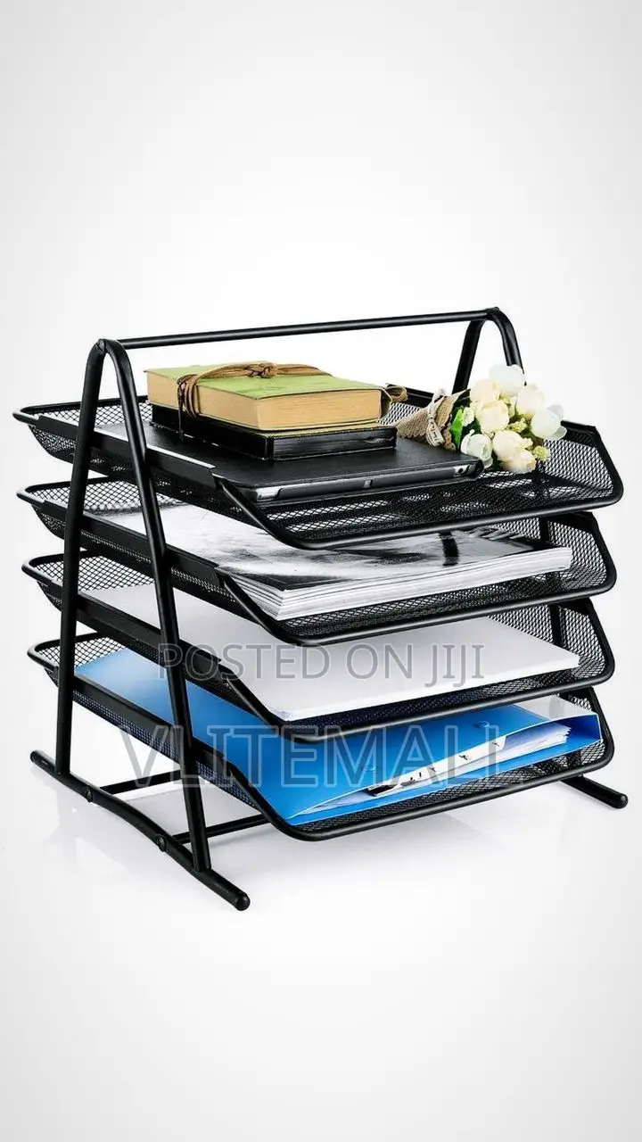 Document Basket Tray 4tier (Wb-02004b)