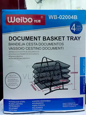 Document Basket Tray 4tier (Wb-02004b)