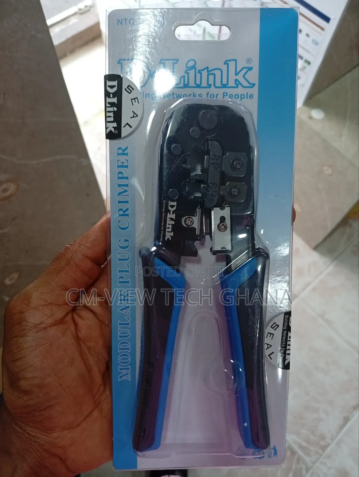 Modular Plug Crimping Tool