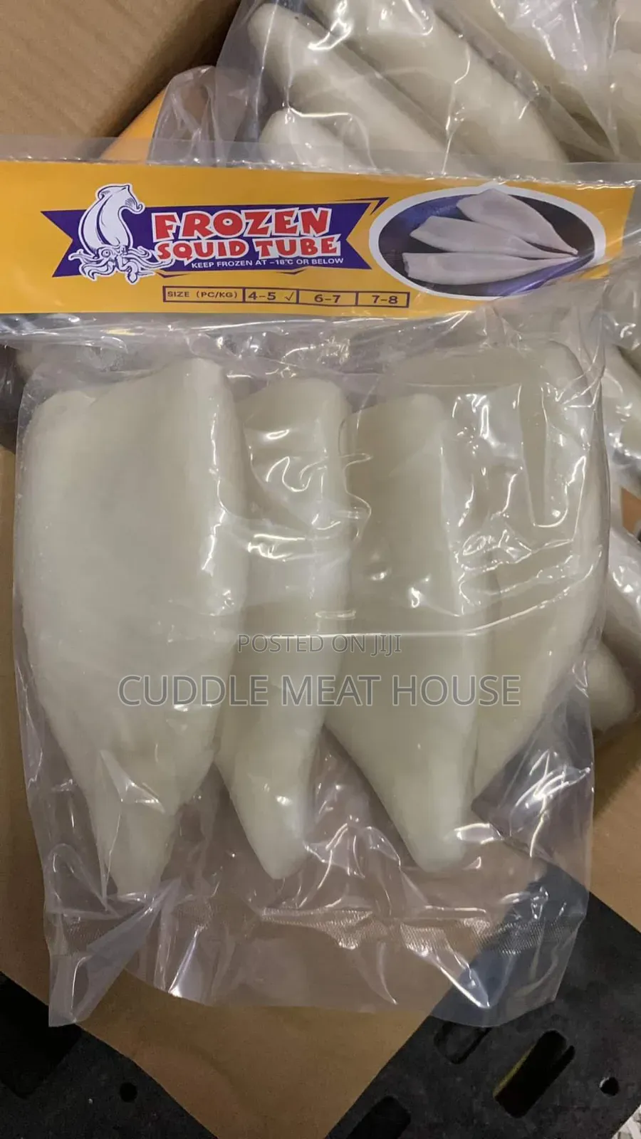 Squid Calamari Tubes