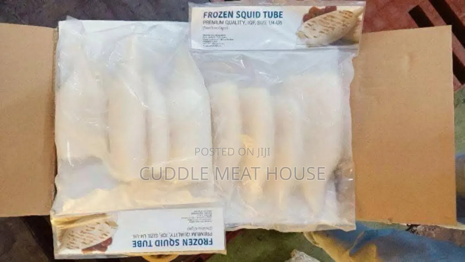 Squid Calamari Tubes