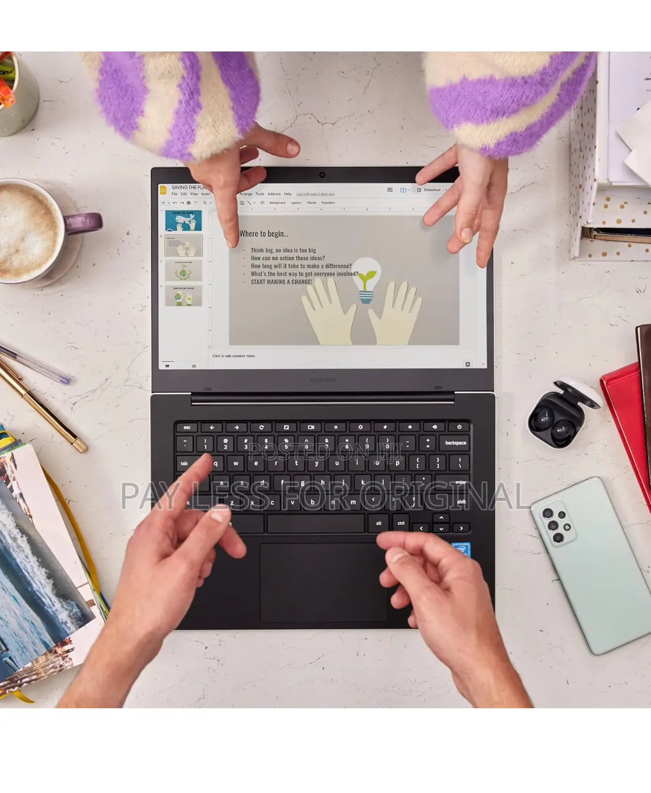 New Laptop Samsung Chromebook Pro 4GB Intel SSD 60GB