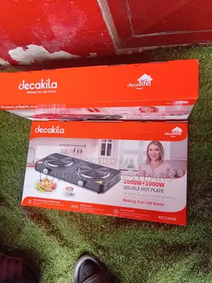 Decakila Electric 1000w+1000w Approved Double Hote Plate
