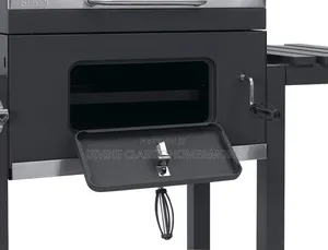 Dkiei Barbecue Grill, Portable Charcoal BBQ Grill With Wheel