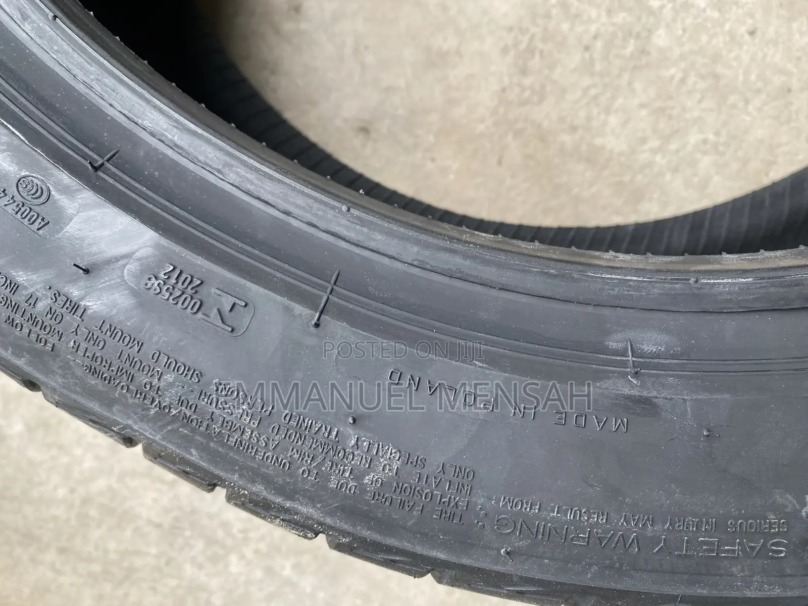 225/45 R17 Bridgestone Turanza T005 91w Tire