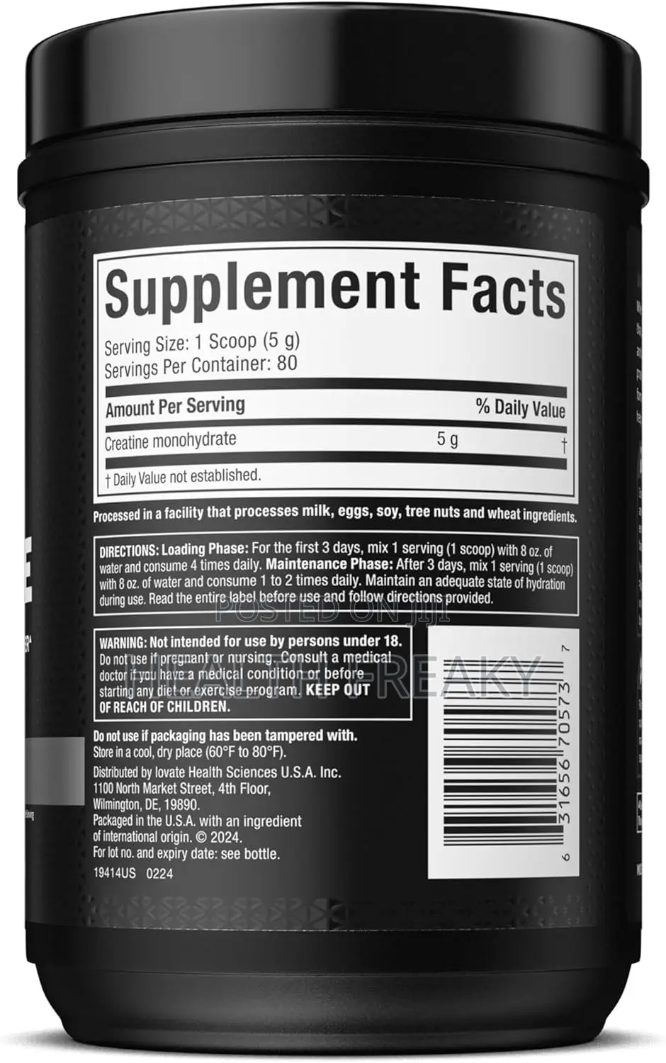 Creatine Platinum Creatine Muscle Builder Energy