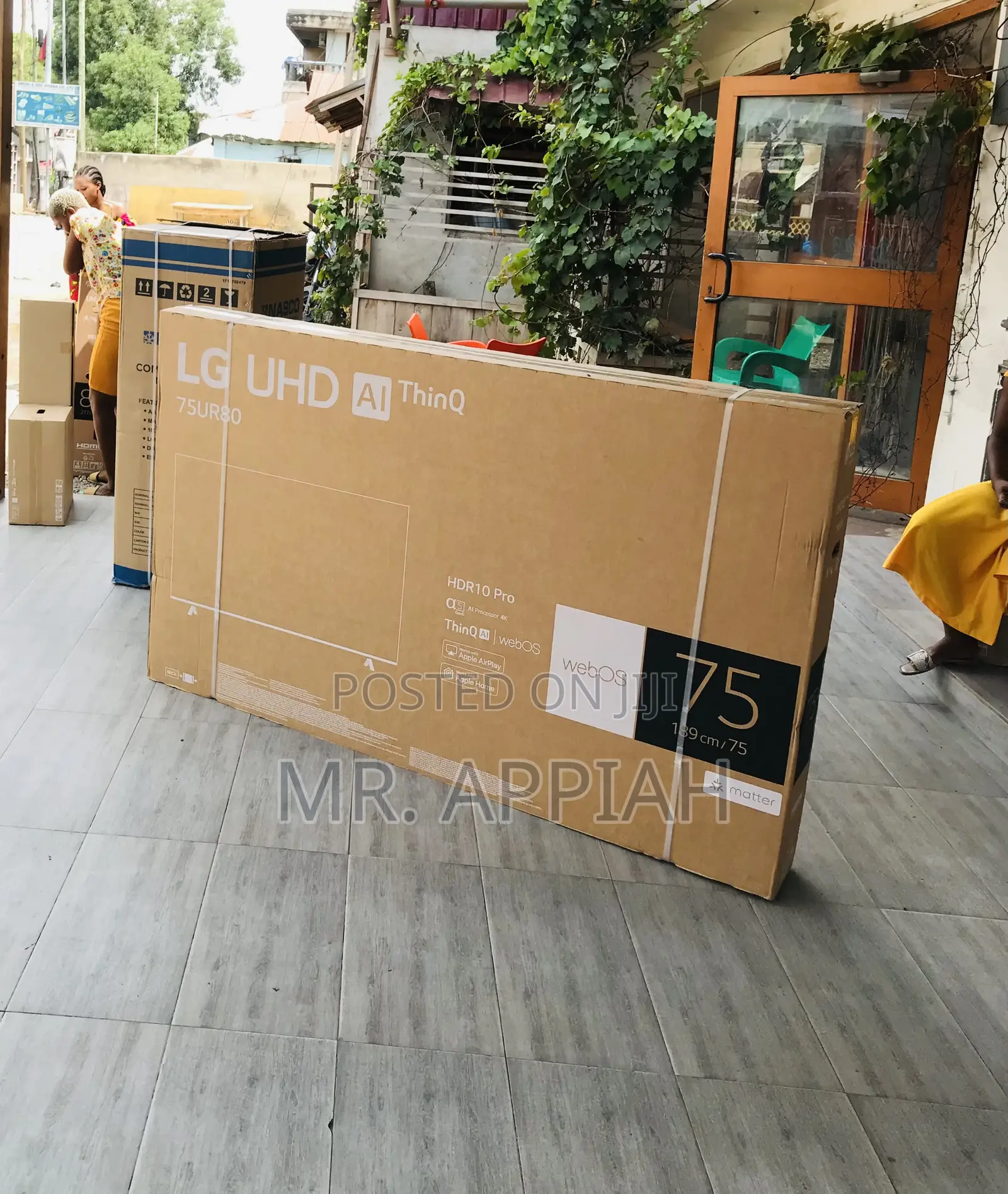 Unique Lg 75ur78006 75” HDR Smart Screen Tv, Black.