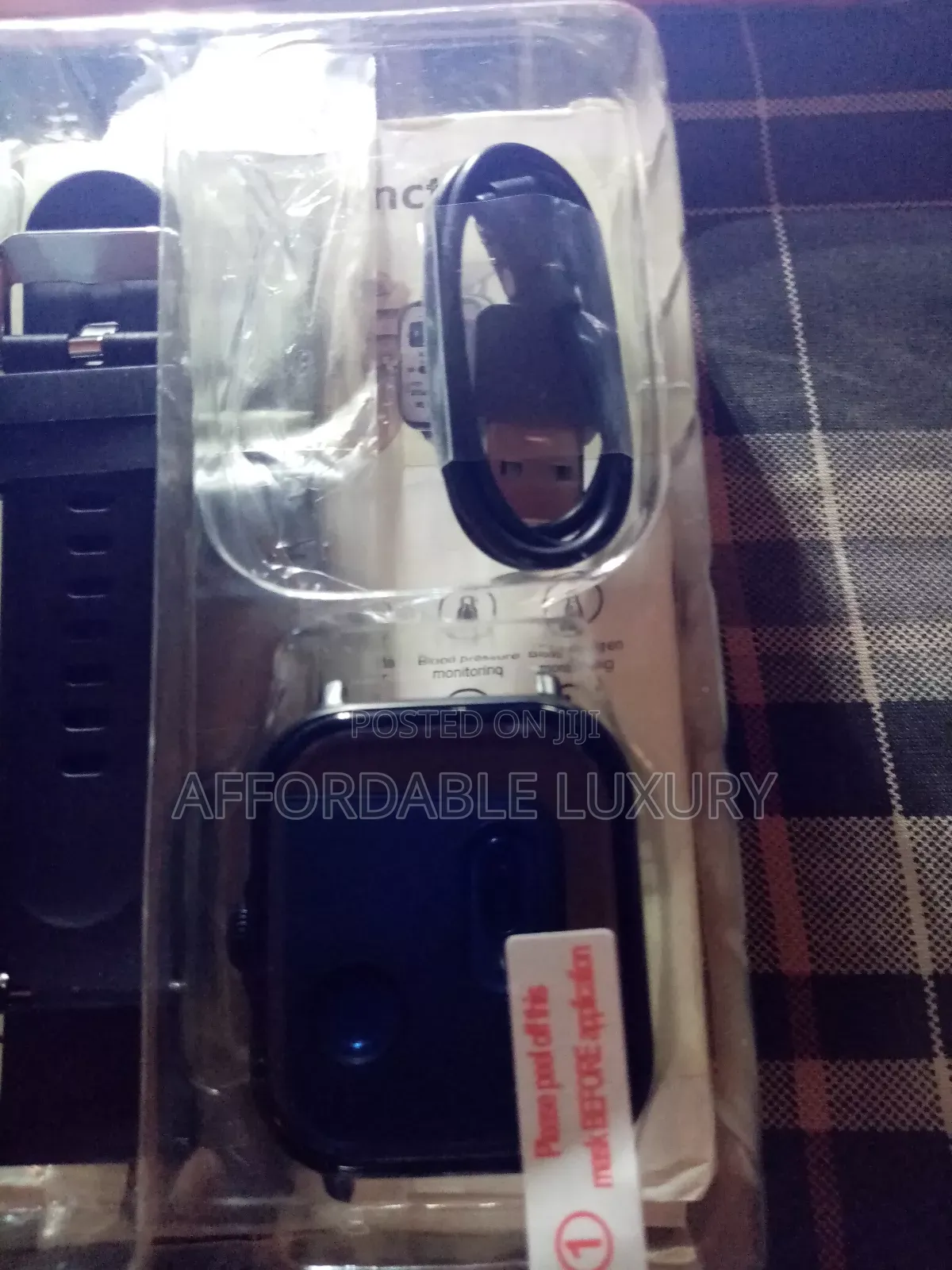 Bluetooth Fitness Tracker Touch Screen Cellphone Smart-Watch