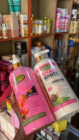 Veetgold Snail White Shower Gel