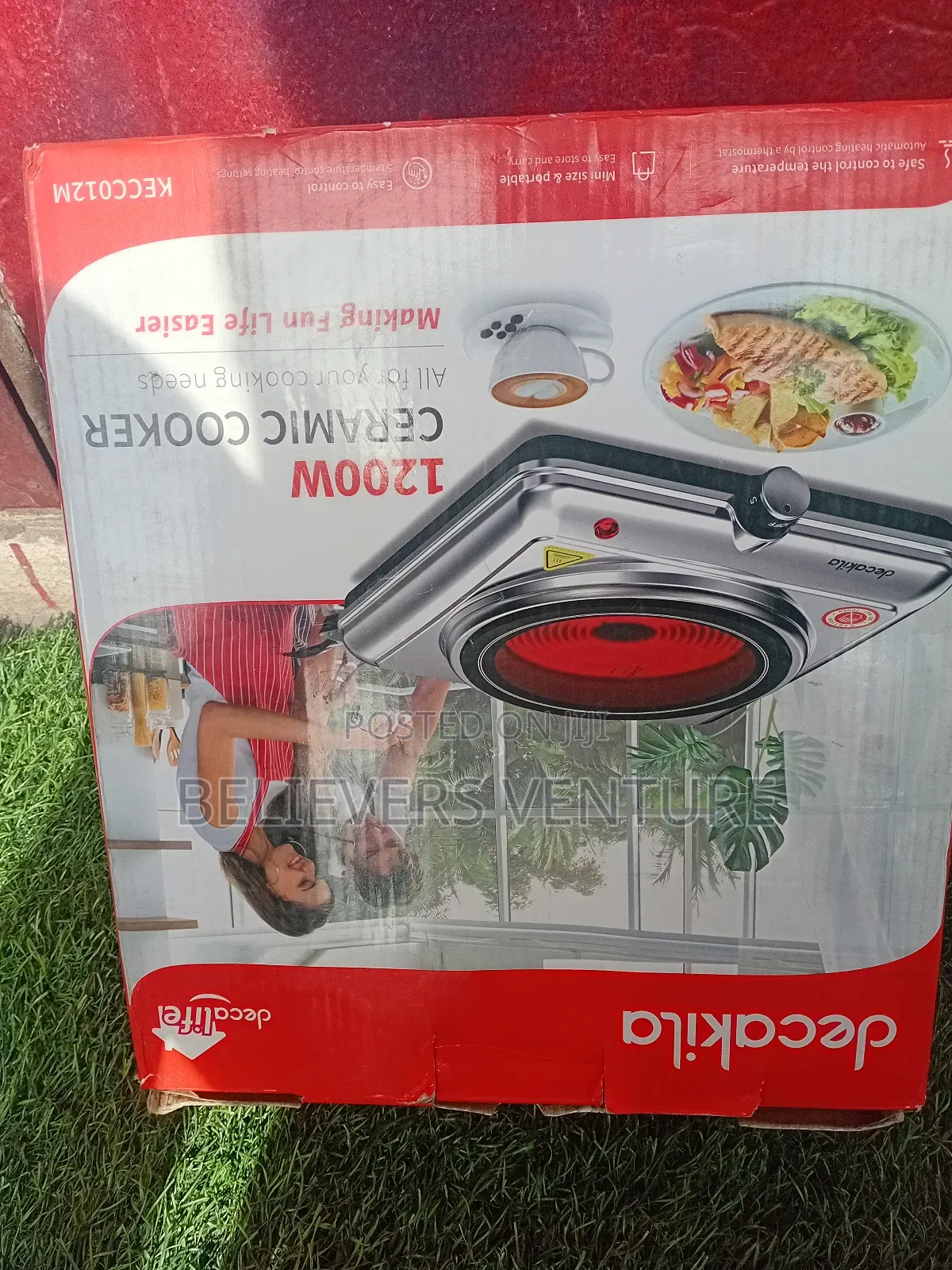 Energy Efficient 1200w Ceramic Cooker Decadeal Ceramic Cook